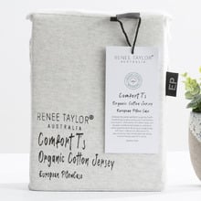 Harlan Organic Cotton Jersey European Pillowcase
